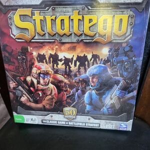 Stratego Classic Battlefield Strategy Board Game ( Spin Master ) New  Open Box